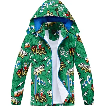 Chlapecká bunda Chlapecká jarní, podzimní bunda - KUGO B2872, zelená Barva: Zelená, Velikost: 122