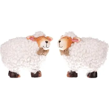 Autronic Ovečka - keramická figurka, mix 2 druhů, cena za 1 ks, sada 2 ks