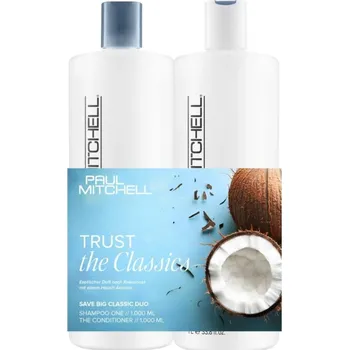 Kosmetická sada Sada pro hydrataci a ochranu vlasů Paul Mitchell Classic Save Big Duo + dárek zdarma