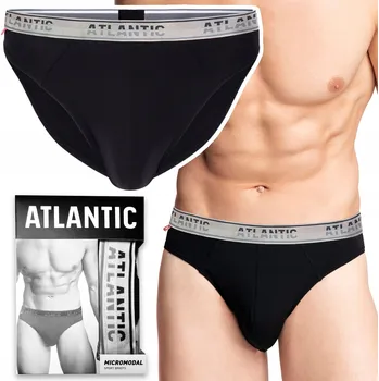 Pánské spodní prádlo Pánské slipy ATLANTIC MIKROMODAL - M