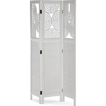 Paraván Autronic Paraván, dřevo, bílá, EF-L175 WT
