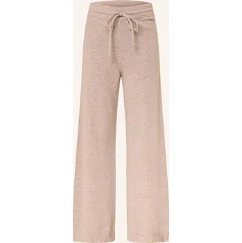 Dámské kalhoty Mrs & Hugs Dámské Úpletové Kalhoty Z Merino Vlny, černošedá, 42