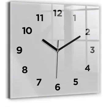 Hodiny Nástěnné hodiny Wallfluent šedé 30 cm