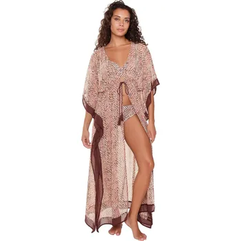 Dámské plavky Plážové kimono 7206P - LingaDore vícebarevná S/M