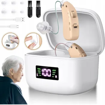 IP kamera SLUCHADLO ZESILOVAČ ZVUKU DO UCHA S REDUKCÍ ŠUMU PRO SENIORY L/P