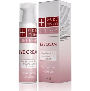 Pleťový krém PEEL MISSION Lift Peel zpevňující krém pod oči 15 ml