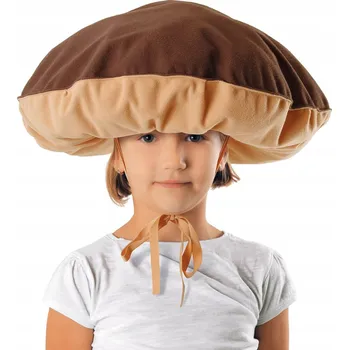 Čepice Kšiltovka Gama Houba Jedlá vel. XL hnědá