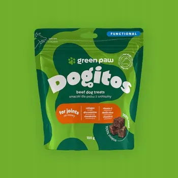 Pamlsek pro psa Green Paw Dogitos pro psy na klouby s hovězím masem 100 g