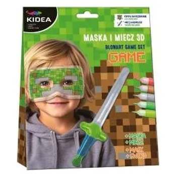 Set školních potřeb Zestaw 3D BlowArt game KIDEA