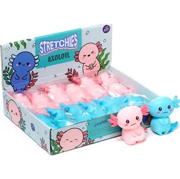 Hračka pro psa Natahovací hračka Axolotl