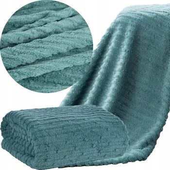 Prostěradlo Deka 70x160 Mikrovlákno Lisovaná na Postel Dekorativní Pled Lisa