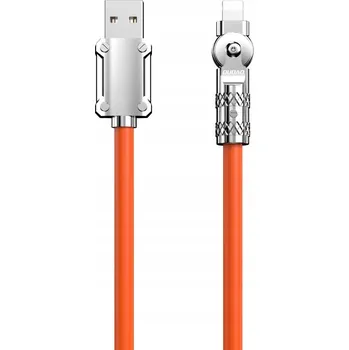 Datový kabel Kabel Dudao USB - Apple Lightning 1 m oranžový