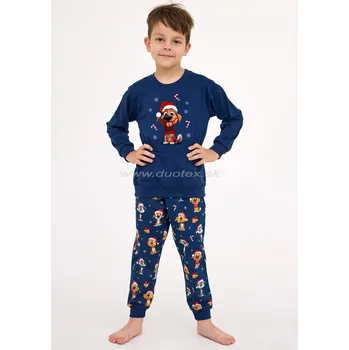 Chlapecké pyžamo CORNETTE Vánoční pyžamo 593/173-Dog Barva: 173, Velikost: 98-104