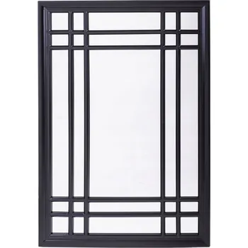 Zrcadlo Zrcadlo nástěnné obdélníkové rám dřevo 800 x 1150 mm