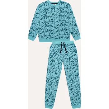 Dívčí tepláková souprava - Winkiki WTG 12080, tyrkysová Barva: Tyrkysová, Velikost: 146