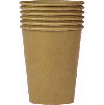 Jednorázové nádobí Papírové kelímky Arpex DC7928F 250 ml 6 ks