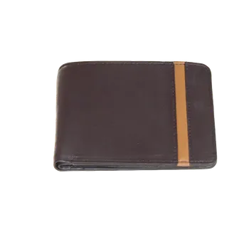 Peněženka Pánská kožená peněženka KUBÁT | černá | 7473412 Barva: černá zelený pruh