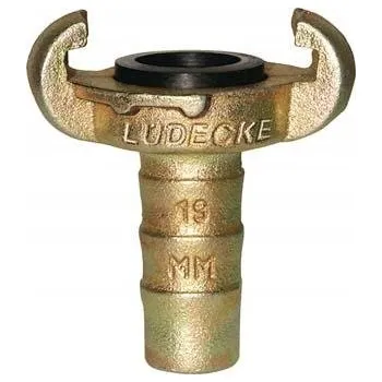 Zahradní hadice Hadicová spojka Ludecke s drápky na hadici 1"