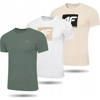 Pánské tričko Pánské tričko s kulatý výstřihem 4F, velikost XL