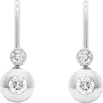 Náušnice Náušnice z bílého zlata s diamanty 7452340010006007