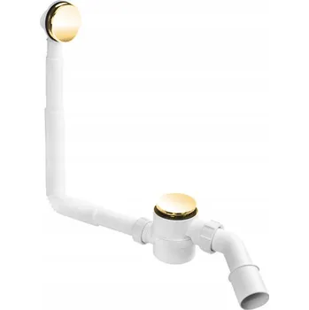 Sifon McAlpine sifon pro vanu a hlubokou sprchovou vaničku zlatý HC2600CL-GOLD