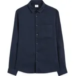 Celio Lněná košile Daflix 1120392 Tmavě modrá S