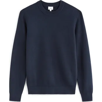 Pánský svetr Celio Svetr Bepic s kulatým výstřihem 1104661 Tmavě modrá XXL