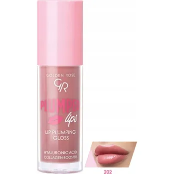 Lesk na rty Golden Rose Lesk na rty pro optické zvětšení objemu Plumped Lips - 202