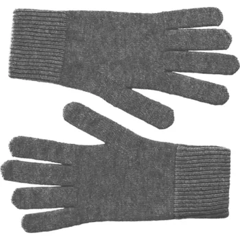 Rukavice Fiebig - Headwear since 1903 Dámské tmavě šedý rukavice - Fiebig 100% kašmír Velikost Rukavice: 7 (M)