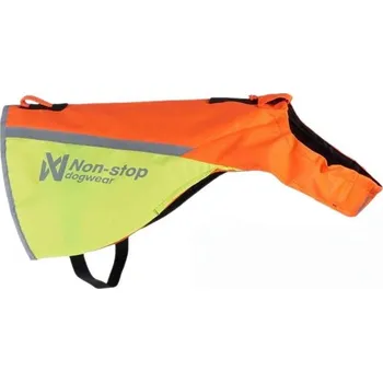Obleček pro psa Non-stop dogwear Reflexní vesta Protector cover 2.0 | oranžová/žlutá Velikost: S