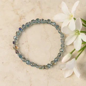 Náramek Náramek z lesklých kamínků 23-533