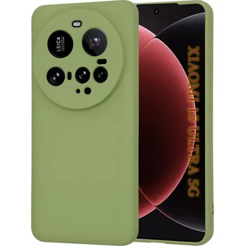 Pouzdro na mobilní telefon Kryt Xiaomi 15 Ultra, Techsuit SoftFlex - matcha