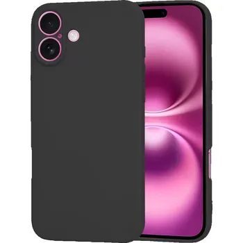 Pouzdro na mobilní telefon Kryt iPhone 16 Plus, Techsuit SoftFlex - black