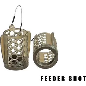 Krmítko Feeder Shot spodní zátěž (Křídlo), (D:42mm, P:30mm) - 70g