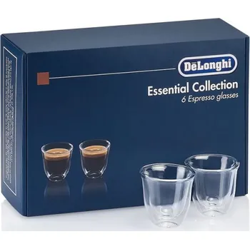 Termohrnek Sada sklenic Delonghi – Essential Collection DLSC300 Objem: 60 ml