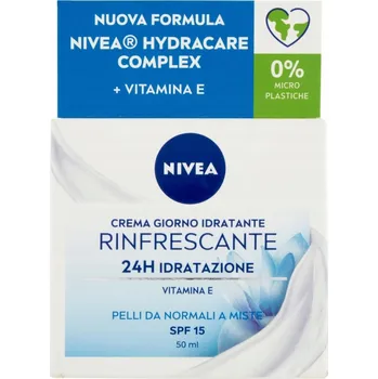 Pleťový krém NIVEA Hydratační a osvěžující denní krém s vitamínem E 50 ml