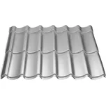 Lehká střešní ocelová krytina Legos – XENA 1100×4000 mm, stříbrná metalíza RAL 9006