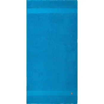 Ručník Středně velký bavlněný ručník Ralph Lauren POLOPLAY CoveBlu 70 x 140 cm modrá barva 1042905 55X