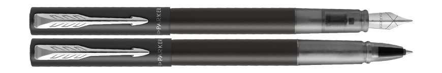 Parker Vector XL Black - duo sada - dárková sada plnicího pera a rolleru