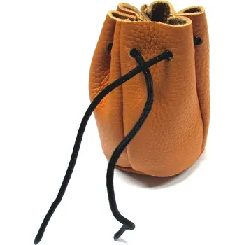 Vak na peníze Krol 9337 oranžový kožený měšec