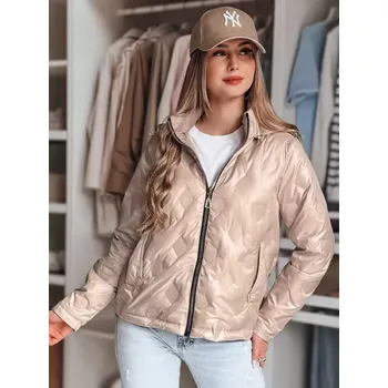 Dámská bunda Dámská bunda DSTREET SYLVIAN TY4863 BÉŽOVÁ L
