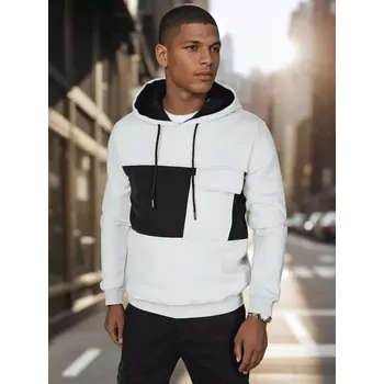 Pánská mikina Pánská mikina DSTREET BX5911 SVĚTLE ŠEDÁ XXL