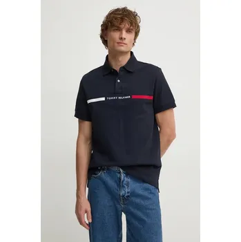 Polo tričko Tommy Hilfiger MW0MW38130 námořnická modř 59X, vel. M
