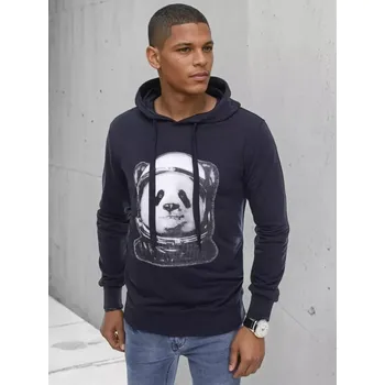 Pánská mikina Pánská mikina DSTREET BX5131 MODRÁ XXL