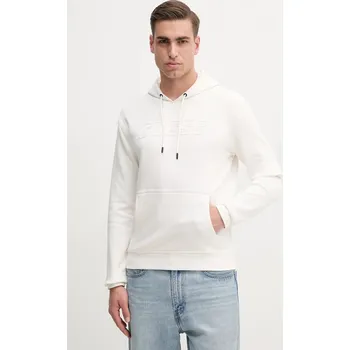 Pánská mikina Mikina Guess ALDWIN pánská, šedá barva, s kapucí, s aplikací, Z4YQ12 KAIJ1 Z4YQ12.KAIJ1 00X, vel. L