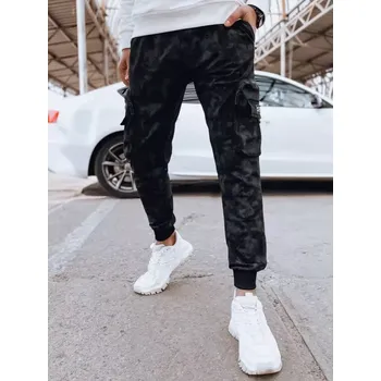 Pánské tepláky DSTREET UX4362 ČERNÁ S