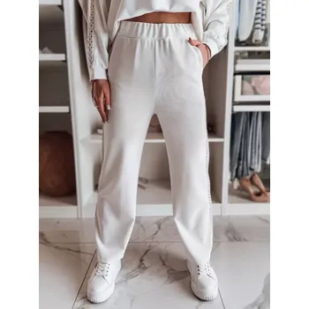 Dámské kalhoty Dámské kalhoty DSTREET LUXEEN UY2521 BÍLÁ unisize