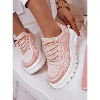 Dámské tenisky Dámské boty DSTREET ZY0236 RŮŽOVÁ 39