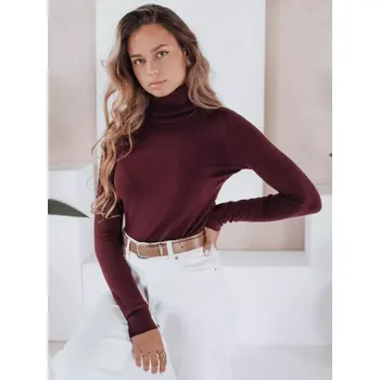 Dámský svetr Dámský svetr DSTREET MY2490 BORDO S/M