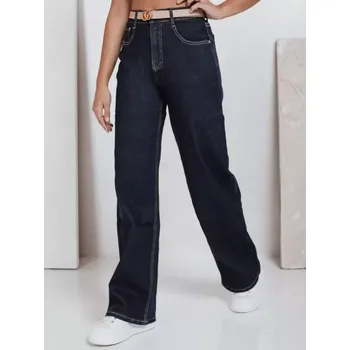 Dámské kalhoty Dámské kalhoty DSTREET UY2769 MODRÁ L/40